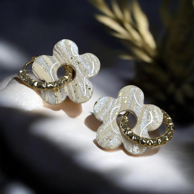 Pampilles interchangeables, fleurs