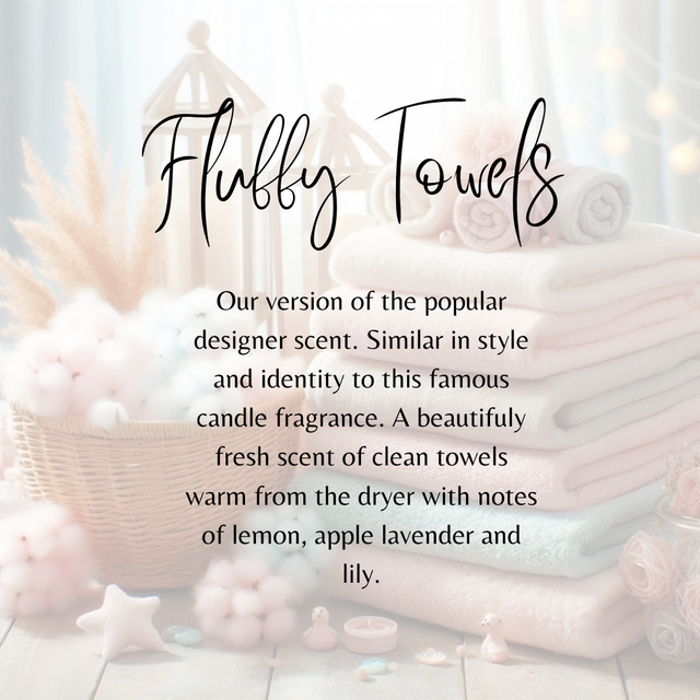 Fluffy Towels - Wax Melt Snap Bar