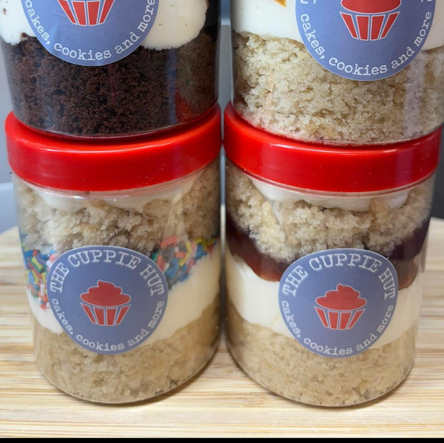VEGAN CAKE JARS