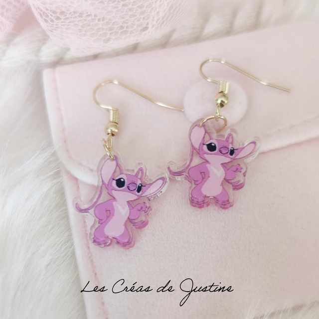 Boucles d&#039;oreilles Stitch Angel 