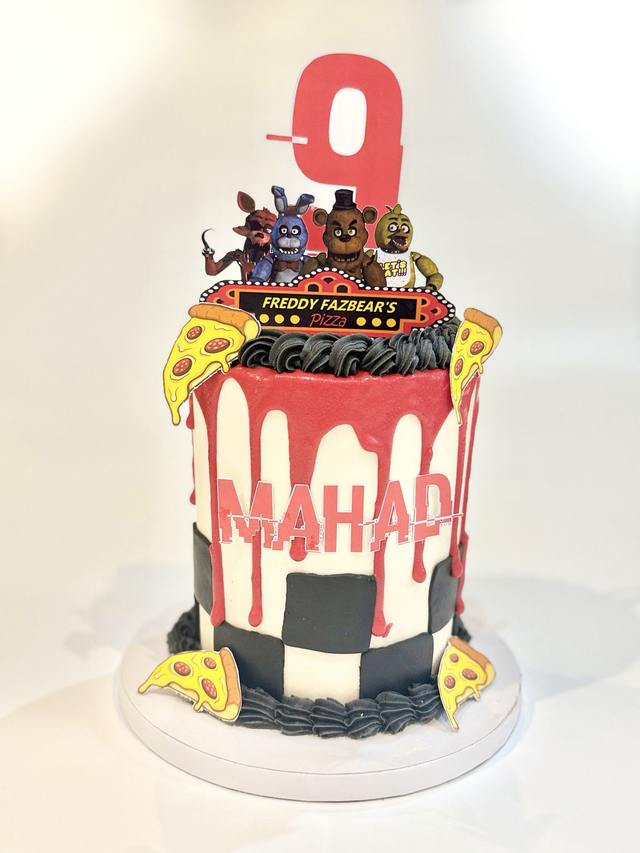 FNAF light up Birthday Cake