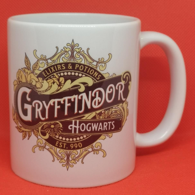 Custom Unofficial Printed Harry Potter Gryffindor Elixirs &amp; Potions 11oz Mug. 