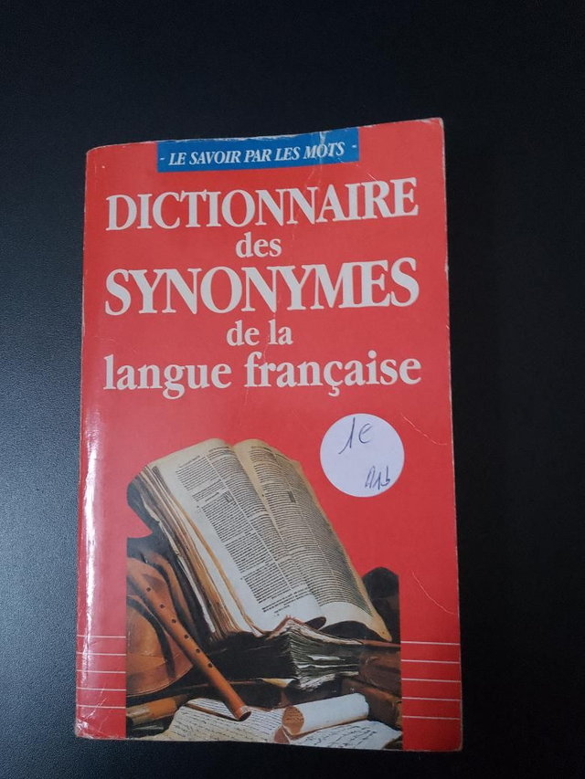 Dictionnaire des synonymes de langue française