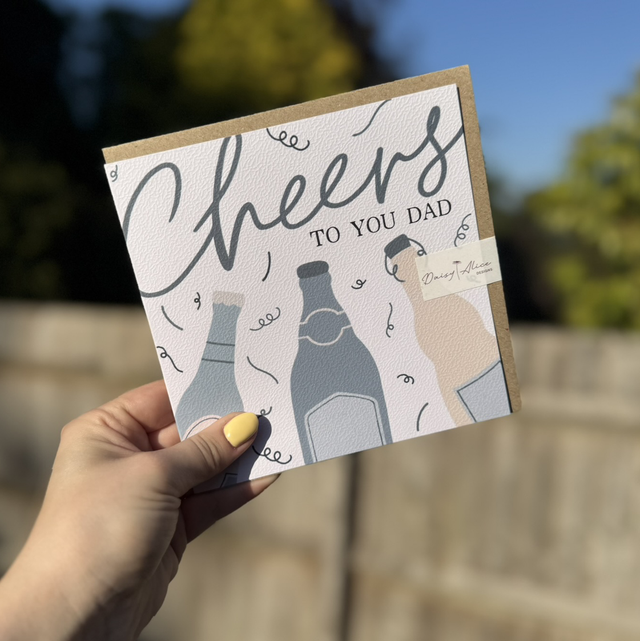 Drinks & Toasts Collection - Dad Beers & Cheers 