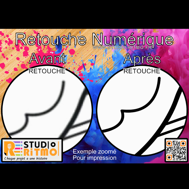 Retouche Numérique &amp; vectorisation