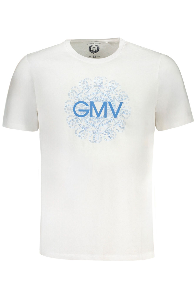 9567GIAN MARCO VENTURI T-SHIRT MANICHE CORTE UOMO BIANCO