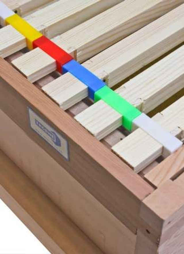 Frame Ends - Blue Plastic per 100