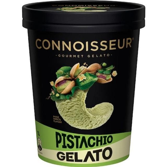 Connoisseur Pistachio Gelato Tub 1L