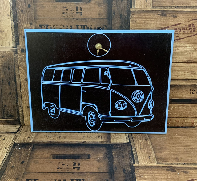 Vw camper Clock 