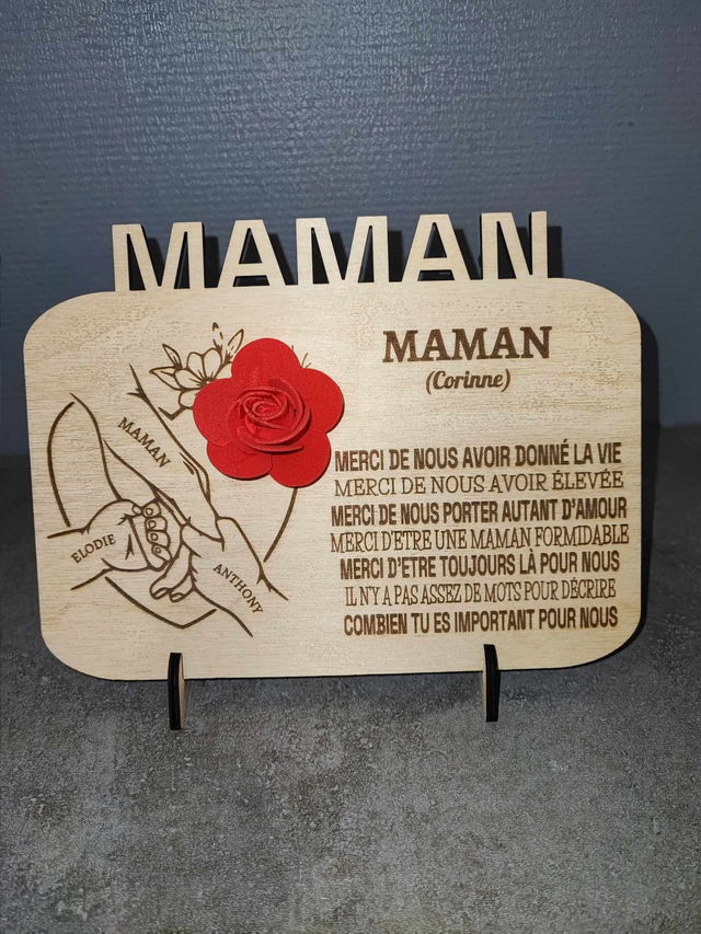 Pancarte " Maman "