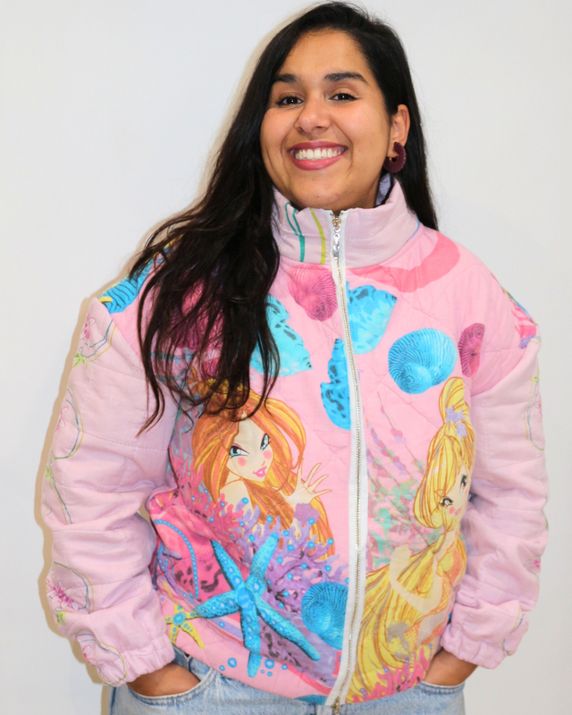 ✨ Veste matelassée molletonnée – Édition Winx Sirenix ✨