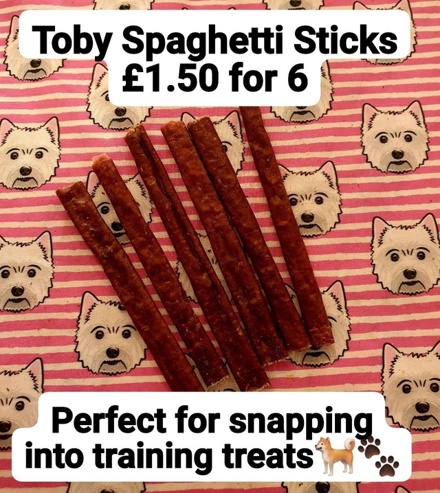 6 x Toby's Spaghetti Sticks 