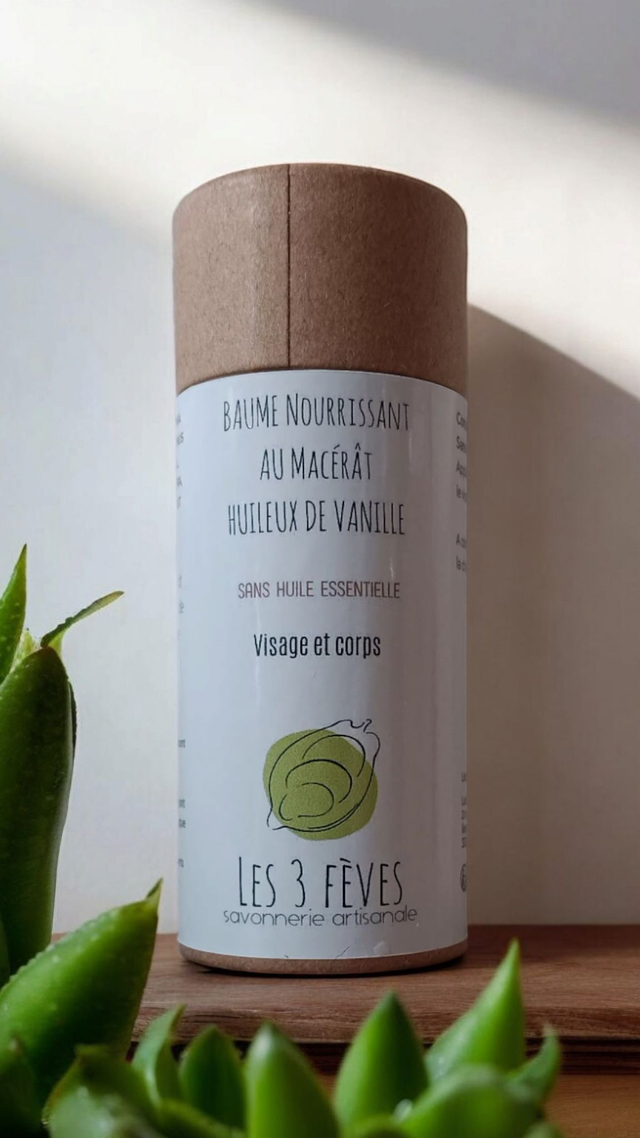 BAUME NOURRISSANT AU MACÉRÂT HUILEUX DE VANILLE