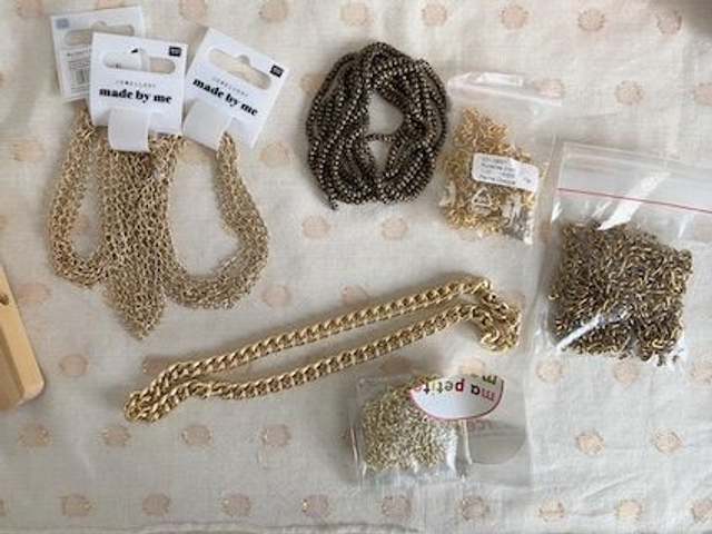 Lot de chaînes pour sacs