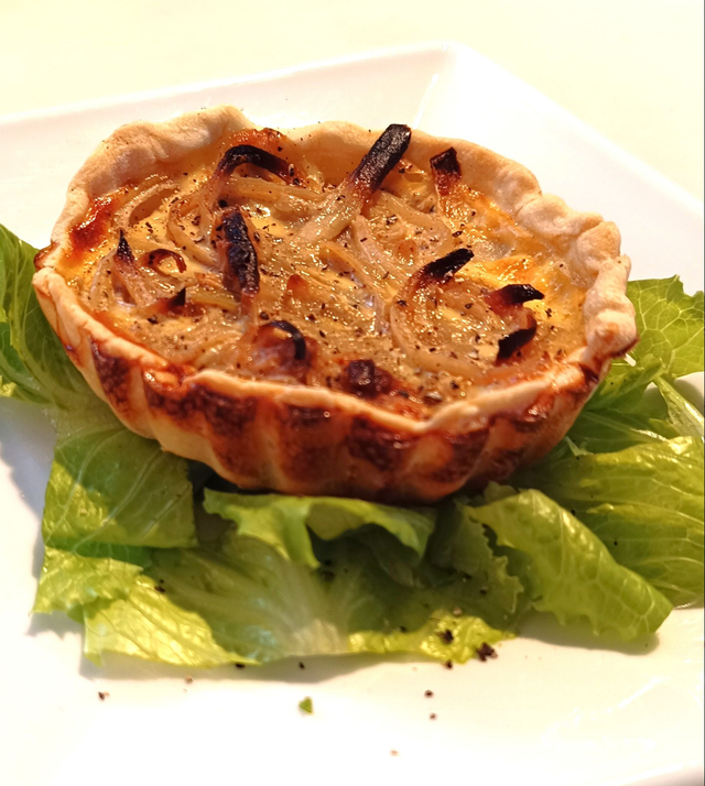 Tarte à l'oignon Alsacienne