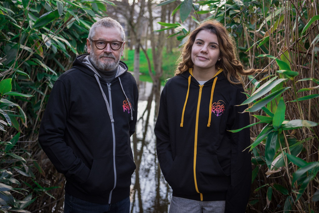 Sweat Zippé Bicolore La Corde Raide – Édition 2026