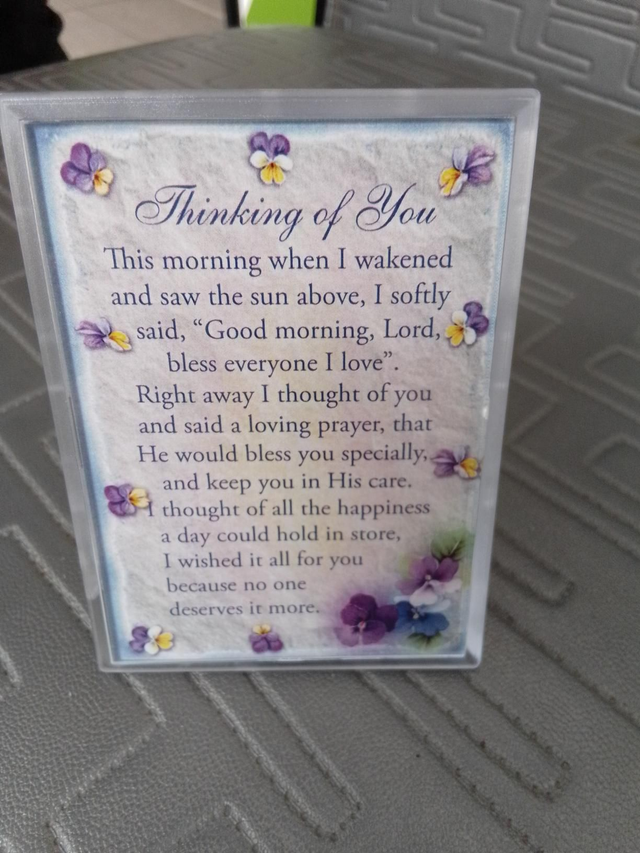 Thinking of You Fridge Magnet with Stand
