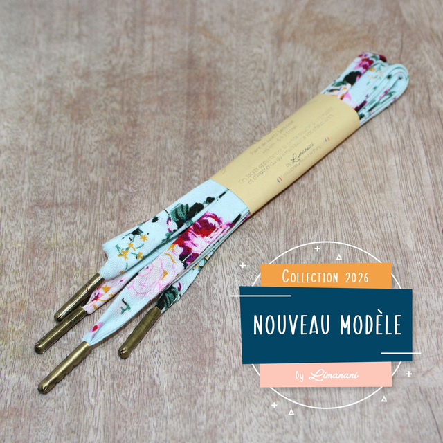 TĒNEHI Les lacets en tissu