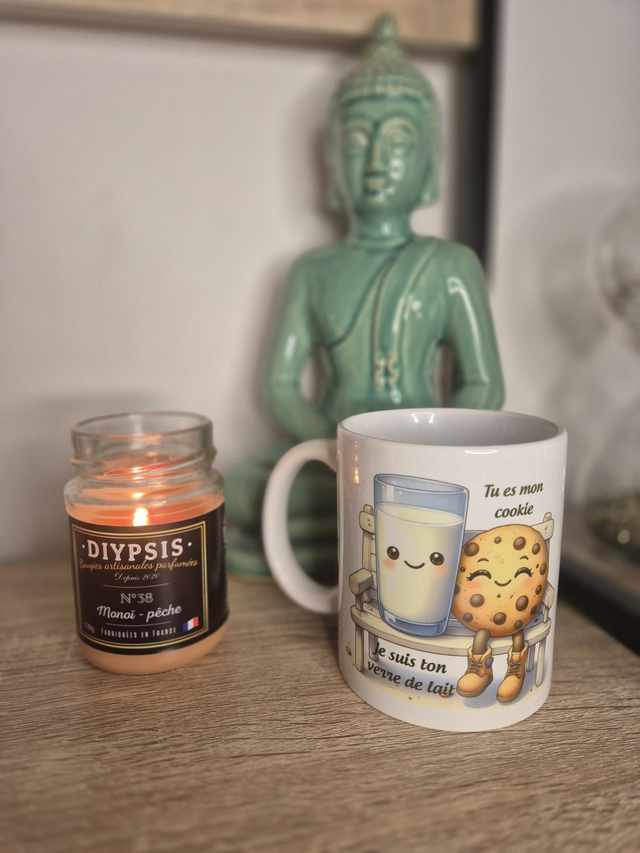 Mug &quot; cookie et son lait&quot;
