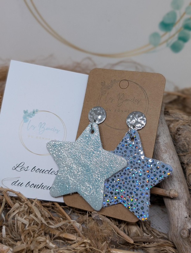 Boucles d&#039;oreilles Asymétrique jf007