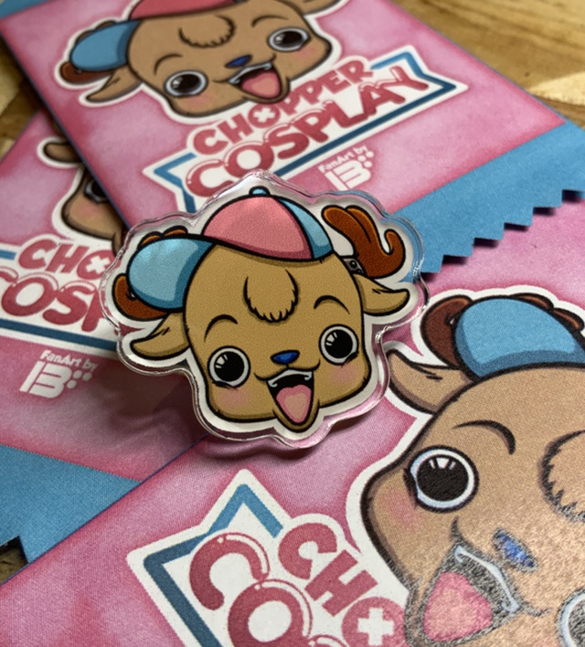 Lot de 5 booster chopper cosplay + 1 pin’s
