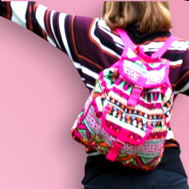 Sac "Rose" jacquard BH-014