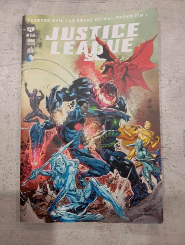 Comics justice league saga #14