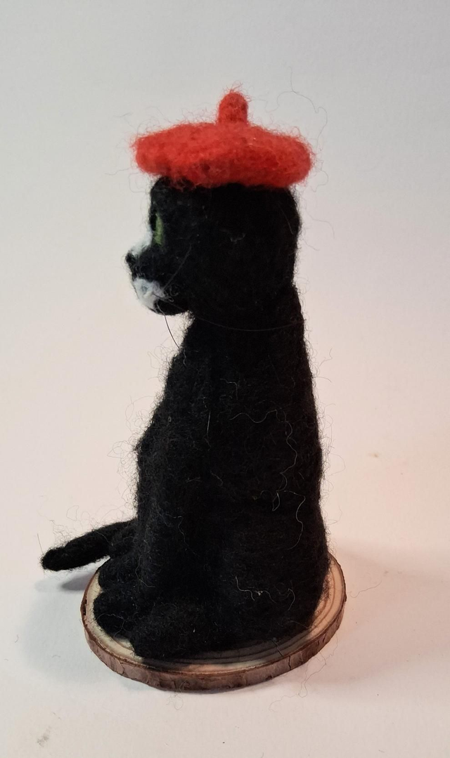 Needle Felt Le Chat