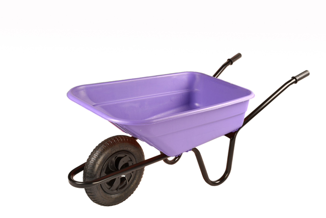 Shires 90L Wheelbarrow- Lilac CLICK & COLLECT/DELIVERY ONLY