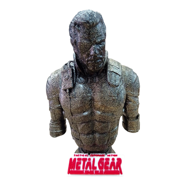 Buste de Solid Snake