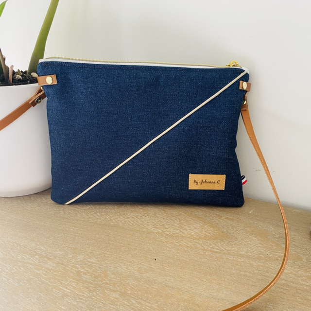 Sac bandoulière Jean&Cuir