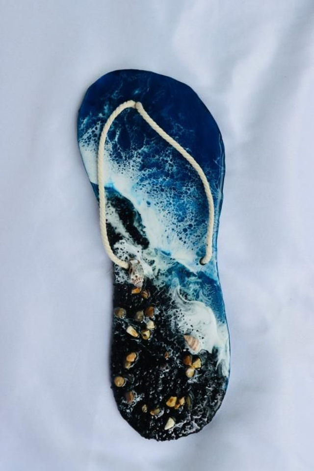 Resin Foot Ocean Theme