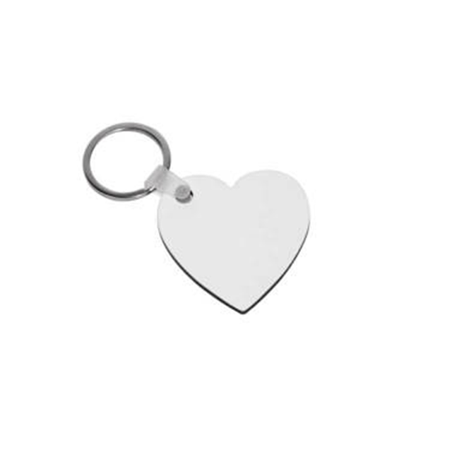 Porte-clé coeur Blanc