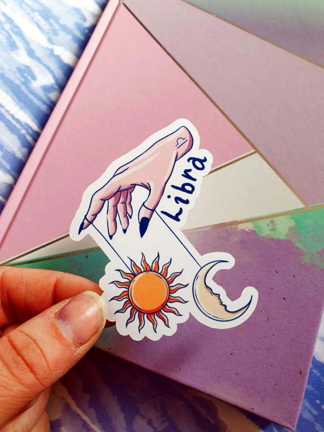 Libra Single Sticker