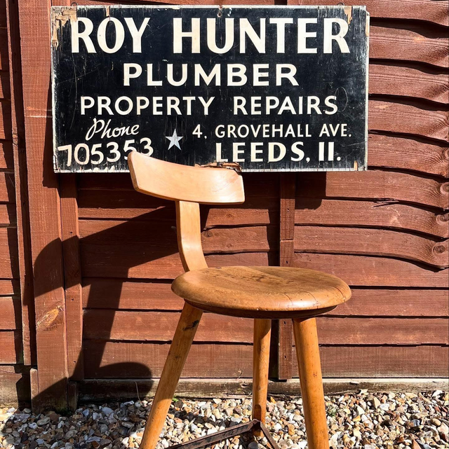 “ROY HUNTER” Plumber &amp; Property Maintenance Trade Sign