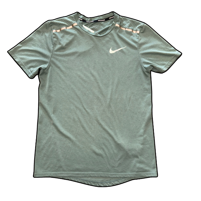 Nike Running Dri-Fit Shirt Green - S