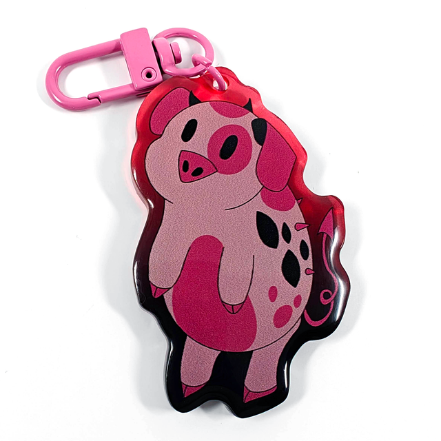 Hazbin Hotel Fat Nuggets Keychain
