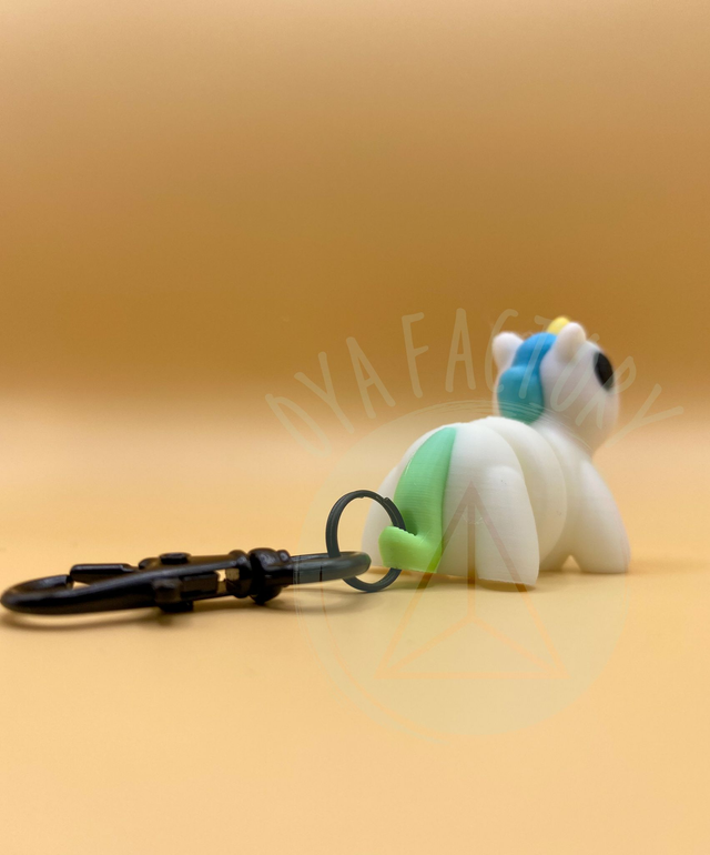 Porte-clés mini Licorne articulée (série limitée n°1)