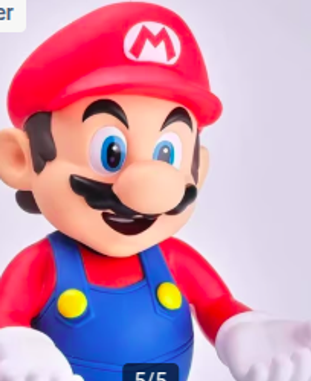 Super Mario figuur houder voor controller / telefoon (31cm)