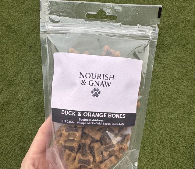 Duck and Orange Bones 160g Bag