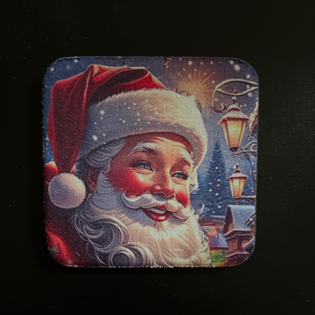 Santa coaster