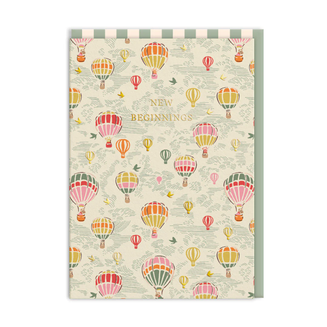 Cath Kidston Hot New Beginnings Greeting Card