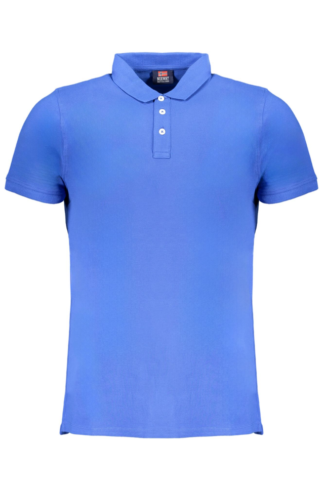 NORWAY 1963 POLO MANICHE CORTE UOMO BLU