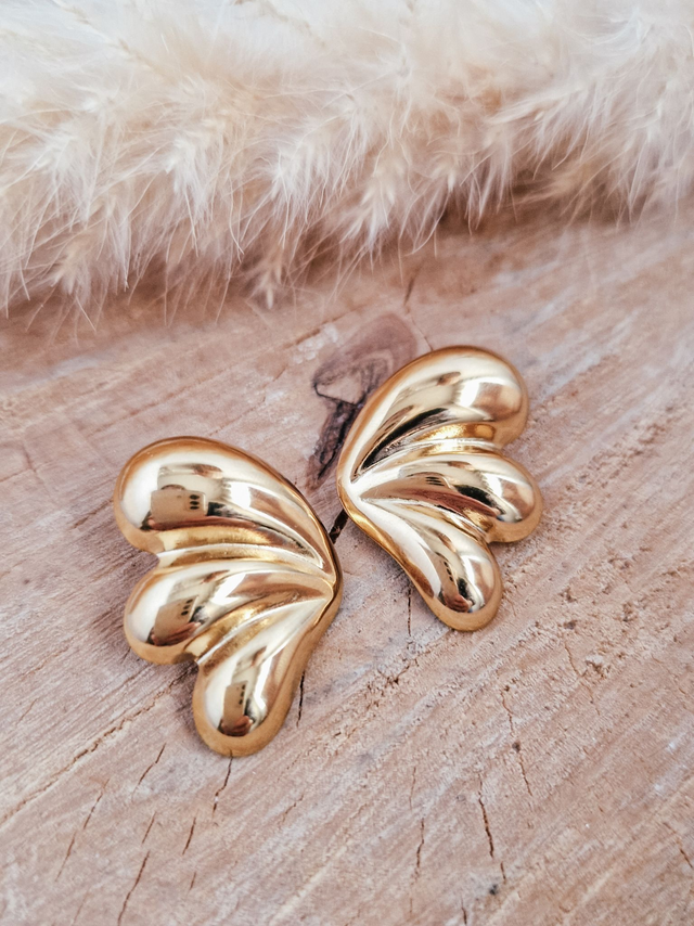 Boucles d'oreilles puces "Les bombées"
