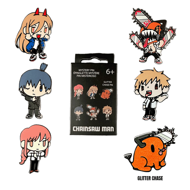 Chainsaw Man Loungefly Blind Box Pins 