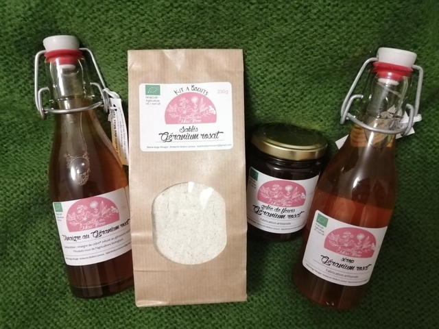 Coffret Géranium rosat