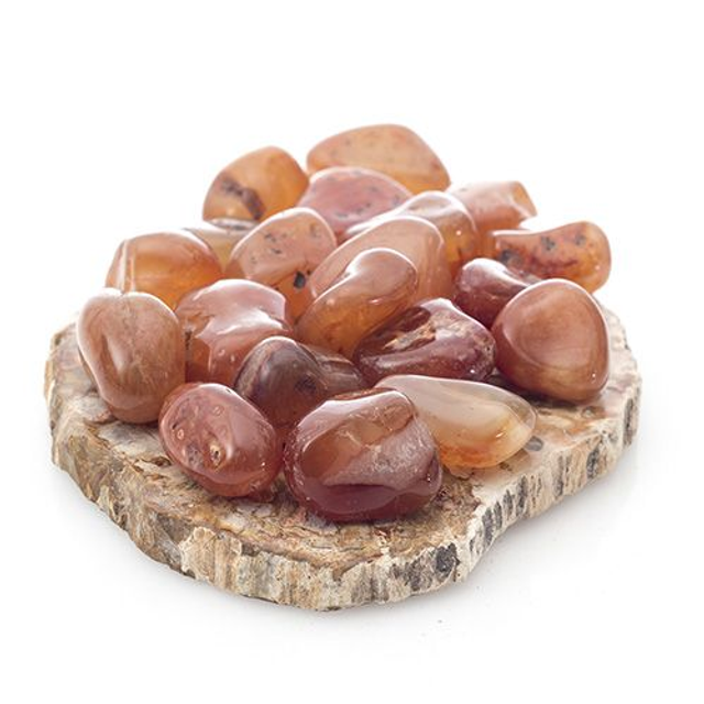 pierre roulée cornaline 