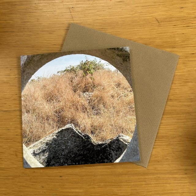  View Through - 15x15cm with brown Kraft envelope