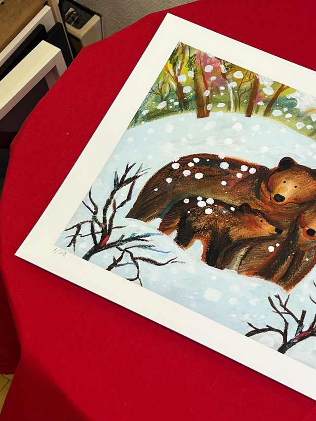 Three Bears – Limited Edition Print 