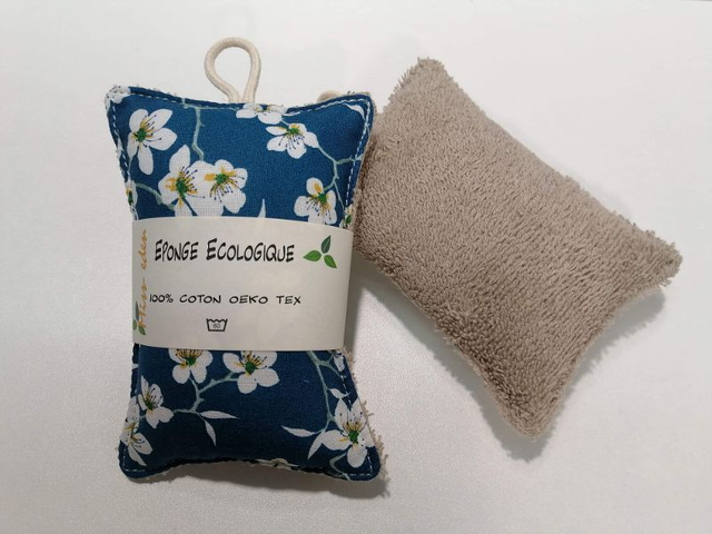 Eponge Bouclette Fleurs